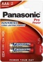 Elem, AAA mikro, 2 db, PANASONIC 'Pro power'