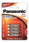 Elem, AAA mikro, 4 db, PANASONIC 'Pro power'