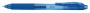 Zseléstoll, 0,25 mm, nyomógombos, PENTEL 'EnerGelX BLN105', kék
