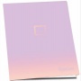 Füzet, tűzött, A4, kockás, 52 lap, PULSE Pastel Colours