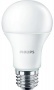 LED izzó, E27,gömb, 10W, 1055lm, 230V, 4000K, A60, PHILIPS 'CorePro'