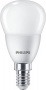 LED izzó, E14, kisgömb, P45, 5W, 470lm, 2700K, PHILIPS 'CorePro'