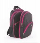Hátizsák, 2in1, notebook tartóval és audió csatlakozóval, PULSE Teens, pink-fekete