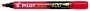 Alkoholos marker, 1,5-4 mm, vágott, PILOT Permanent Marker 400, piros