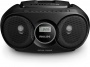 Rádió, CD-lejátszóval, PHILIPS 'AZ215', fekete