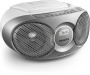 Rádió, CD-lejátszóval, PHILIPS AZ215, ezüst
