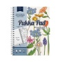 Spirálfüzet, B5, vonalas, színezővel, 100 lap, PUKKA PAD 'Jotta Notebook', vegyes szín