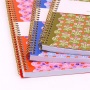Spirálfüzet, A4+, vonalas, 100 lap, PUKKA PAD Floral Jotta Notebook, vegyes minta