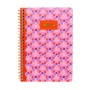 Spirálfüzet, A5, vonalas, 100 lap, PUKKA PAD Floral Jotta Notebook, vegyes minta