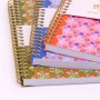 Spirálfüzet, A5, vonalas, 100 lap, PUKKA PAD Floral Jotta Notebook, vegyes minta