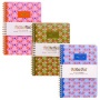 Spirálfüzet, A5, vonalas, 100 lap, PUKKA PAD 'Floral Jotta Notebook', vegyes minta