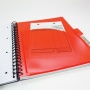 Spirálfüzet, A4+, vonalas, 100 lap, PUKKA PAD Metallic Project Book, vegyes szín