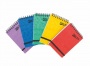Jegyzetfüzet, 202x127 mm, vonalas, 150 lap, PUKKA PAD 'Pressbooard', vegyes színek