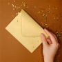 Boríték, C6, szilikonos, PUKKA PAD Gold, arany