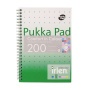 Spirálfüzet, A5, vonalas, 100 lap, PUKKA PAD 'Irlen Jotta Green'