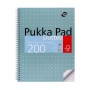 Spirálfüzet, A4+, pontrácsos, 100 lap, PUKKA PAD 'Metallic Jotta'