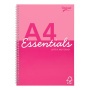 Spirálfüzet, A4, vonalas, 80 lap, PUKKA PAD 'Unipad Essentials Jotta', vegyes