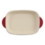 Sütőtál, téglalap, 38,6x23x6,6, 2,35L, RESTO Fornax 96113, piros