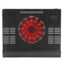 Notebook állvány, hűtőventilátorral, 17,3, RIVACASE 5556, fekete