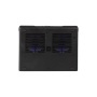 Notebook állvány, hűtőventilátorral, 17,3, RIVACASE 5557, fekete