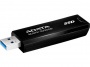 SSD (külső memória), 2TB, USB 3.2, 500/550MB/s, ADATA SC610, fekete-piros