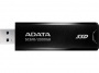 SSD (külső memória), 2TB, USB 3.2, 500/550MB/s, ADATA 'SC610', fekete-piros