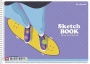 Vázlatfüzet, spirál, A4, 120 g, 20 lap, SHKOLYARYK 'Draw your dream', vegyes