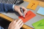 Táblamarker készlet, 1-5 mm, kúpos, SIGEL, 4 különböző szín