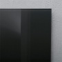Mágneses üvegtábla, 48x48 cm, SIGEL "Artverum® ", fekete
