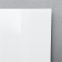 Mágneses üvegtábla, 48x48 cm, SIGEL "Artverum® ", fehér