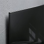 Mágneses üvegtábla, 60x40 cm, SIGEL Artverum®  fekete