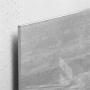 Mágneses üvegtábla, 130x55 cm, SIGEL Artverum® , beton mintázat