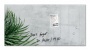 Mágneses üvegtábla, 91x46x1,5 cm, SIGEL Artverum® , növény mintázat