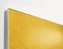 Mágneses üvegtábla, 48x48x1,5 cm, SIGEL Artverum® , sárga struktúrált minta, matt
