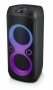 Hangszóró, Bluetooth, mikrofonnal, LED fényekkel, 600W, MUSE M-1937DJ, fekete