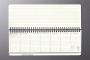 Naptár, asztali, álló, 2026, 300x143x18 mm, SIGEL Conceptum, fekete