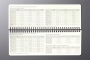 Naptár, asztali, álló, 2026, 300x143x18 mm, SIGEL Conceptum, fekete