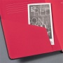 Jegyzetfüzet, exkluzív, A4, kockás, 97 lap, keményfedeles, SIGEL Conceptum Red Edition, fekete-piros