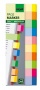Jelölőcímke, papír, 10x50 lap, 15x50 mm, SIGEL 'Multicolor', vegyes szín