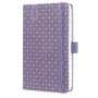 Naptár, A6, heti, 2027, kemény borító, SIGEL Jolie,  Lavender Purple