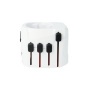 Adapter, világutazóknak, földelt, SKROSS