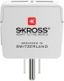 Adapter, Egyesült Államokba utazóknak, USB, földelt, SKROSS