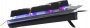 Billentyűzet, vezetékes, gaming, fém, USB, HUN, SPEEDLINK LUNERA RGB Rainbow, fekete