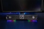 Hangszóró, 12W, 2x3.5 mm jack + USB-A, SPEEDLINK GRAVITY RGB Stereo Soundbar, fekete