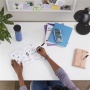 Alkoholos marker, 0,5 mm, kúpos, SHARPIE Ultra Fine Point, fekete