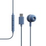 Fülhallgató, USB-C, SUDIO 'V3', kék