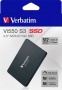 SSD (belső memória), 512GB, SATA 3, 500/520MB/s, VERBATIM 'Vi550'