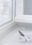 Ajtó- és ablaktömítő szalag, 9 mm x 6 m, TESA tesamoll® P profil, fehér