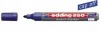 Tábla- és flipchart marker, 1-3 mm, kúpos, EDDING '250', kék