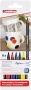Ecsetirón készlet, porcelánra, EDDING '4200 Family color', 6 különböző szín